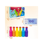 JB Impex Bottle Color Matching Game – Educational Color Sorting & Memory Game for Kids and Family 3+ Years