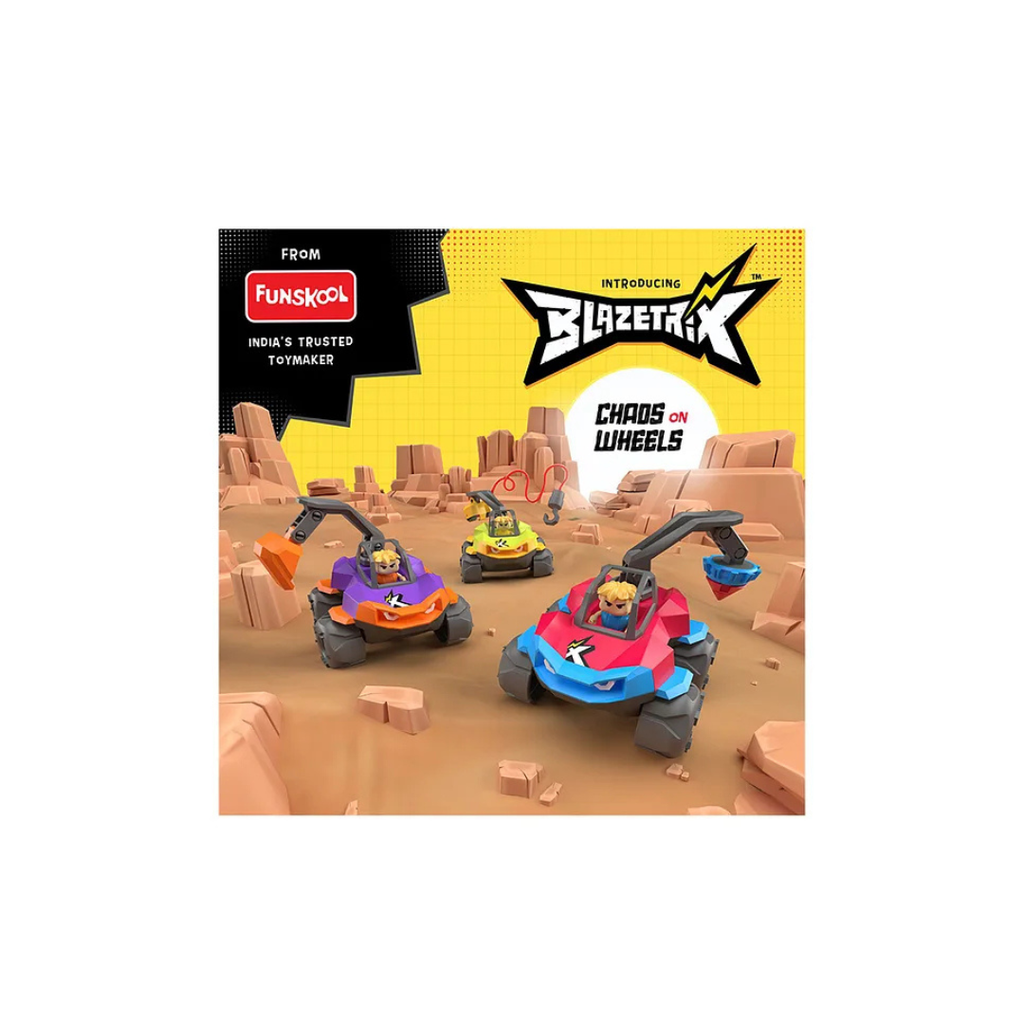 Funskool Blazetrix Iron Hook – The Tow Titan Toy Vehicle RANDOM COLOUR AS PER AVAILABILITY (4+ Years)