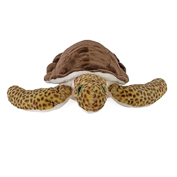 Green Sea Turtle Plush Toy for Kids | Soft Stuffed Sea Turtle Animal Gift