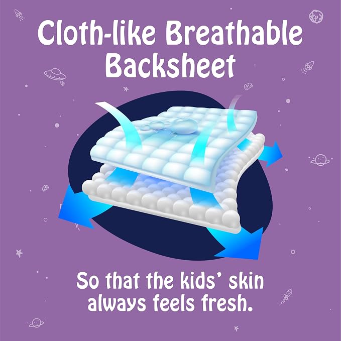 Snuggy Baby Diaper Pants Medium, 6-11 kgs, Rapid Absorption, Anti - Bacterial