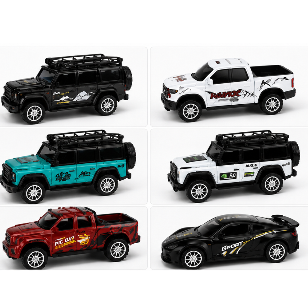 Trasped Alloy Model Car R/C