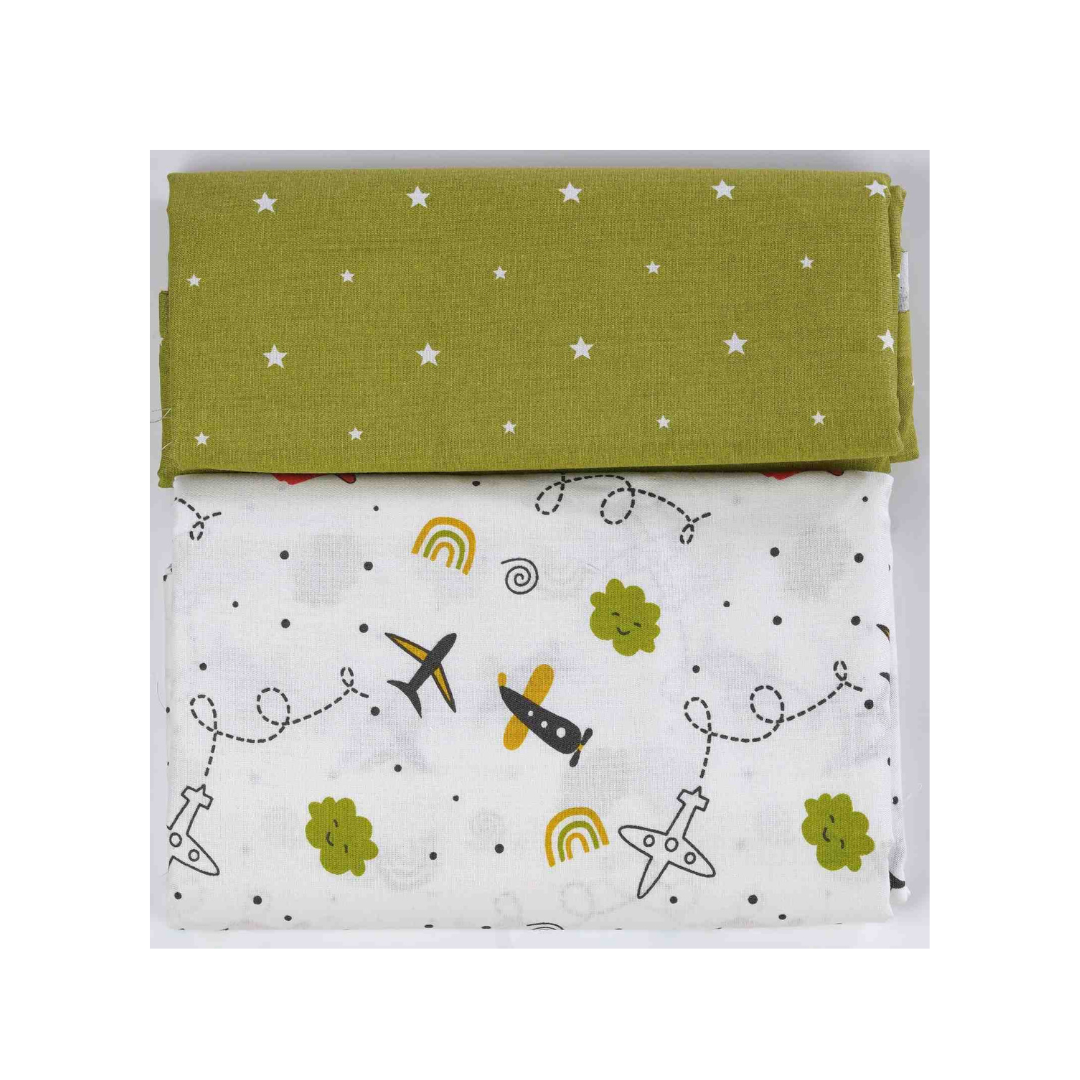 Cradle Factorey Twill Safeguard Large Cradle Cloth, Random Colour as per Availability