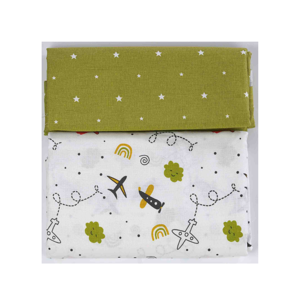 Cradle Factorey Twill Safeguard Large Cradle Cloth, Random Colour as per Availability