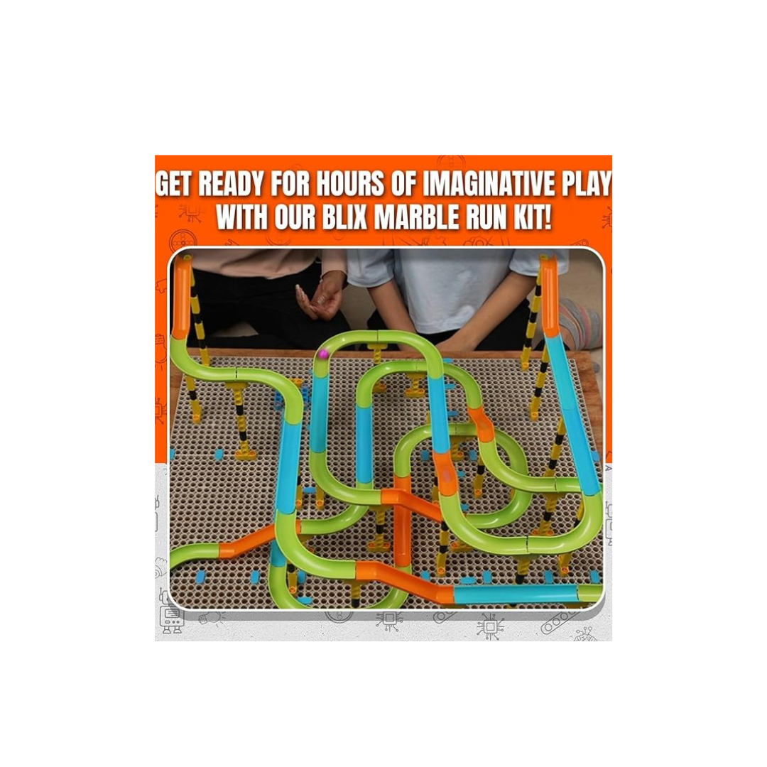 Marble Run Building Set – 118-Piece STEM Construction Track