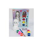 DIY Coin Bank Painting Kit – Decorative Girl Figurine Money Bank