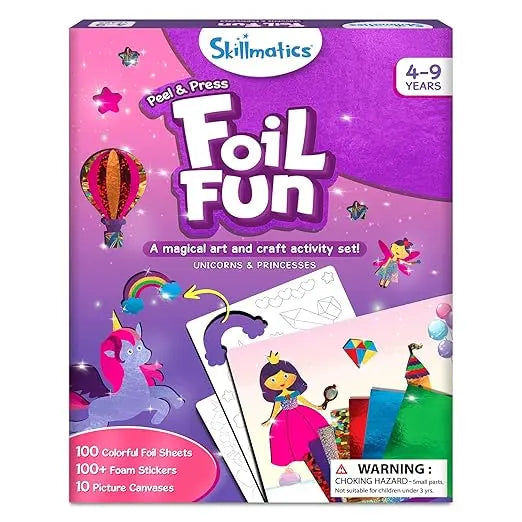 FOIL FUN - UNICORN & PRINCESSES(SKILL406FFUP)