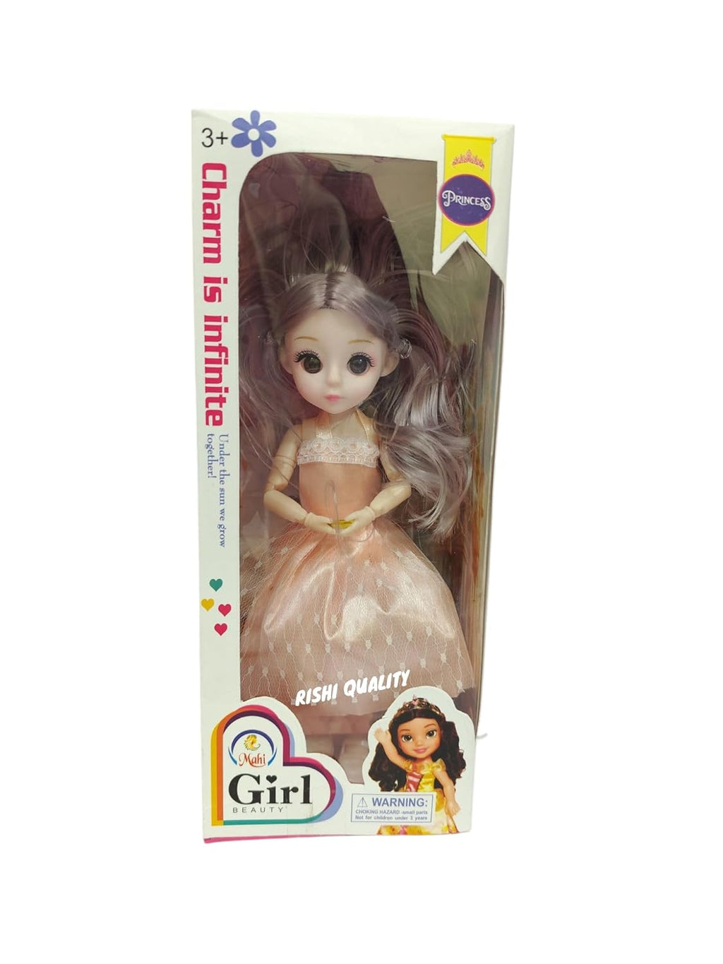 JUGU Lucky Princess Doll for Kids 3 Years and Above