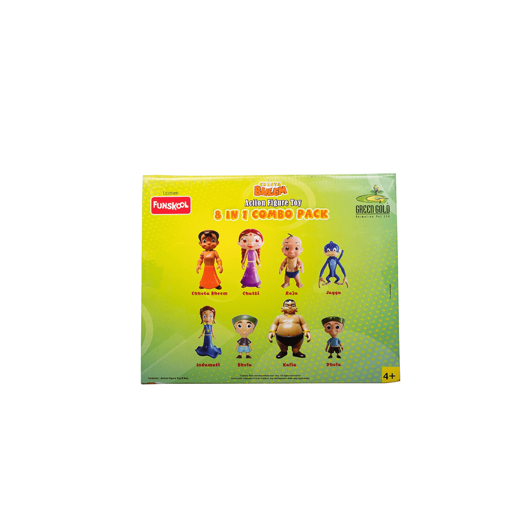 Funskool Toys Funskool 8-In-1 Combo Pack Chhota Bheem & Friends (4 Years+)