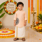 KURTHA ORANGE FOR BOYS