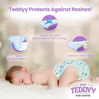 TEDDYY Baby Diapers Easy New Born, 2-5 kgs, Long Lasting Absorption, Anti-Rash