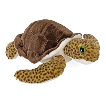 Green Sea Turtle Plush Toy for Kids | Soft Stuffed Sea Turtle Animal Gift