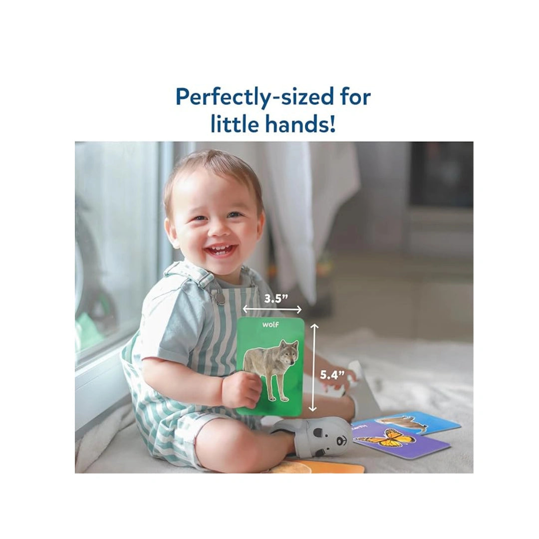Skillmatics Flash Cards Combo · 100 Cards · Animals, Letters & First 100 Words · Ages 2–4
