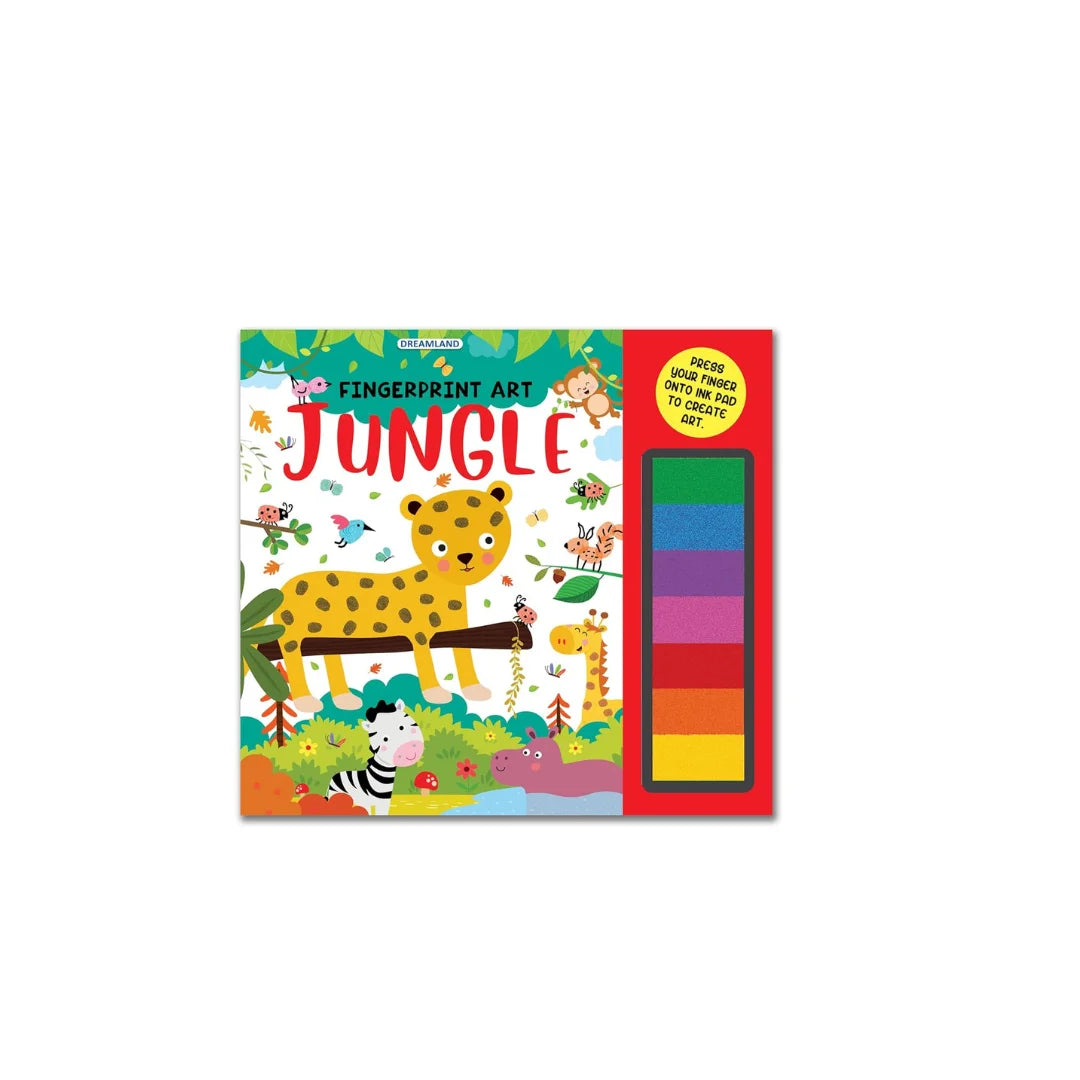 FINGUR PRINT ART - JUNGLE