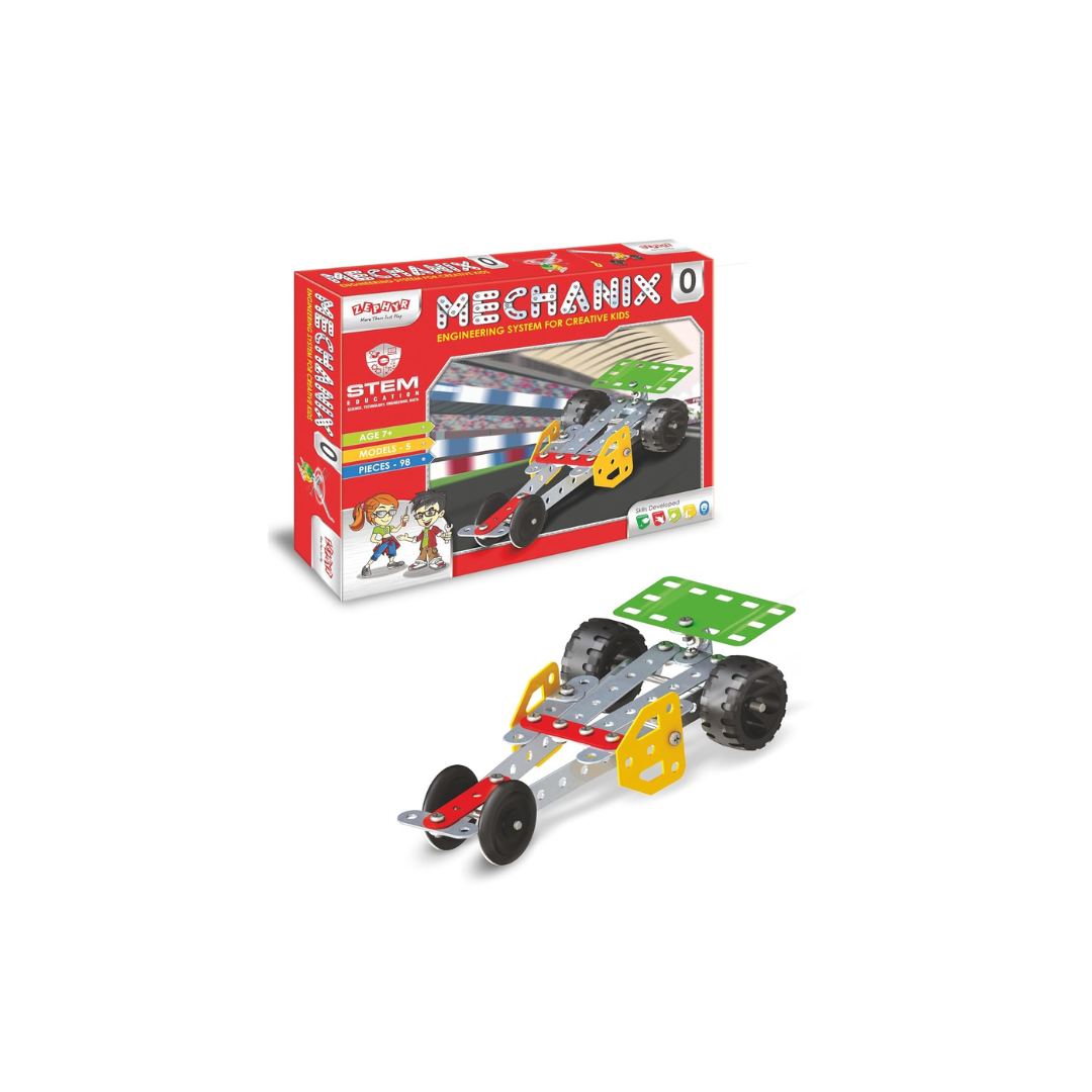 Mechanix Battle Station 27 STEM Building and Construction Kit for Kids Age 7+