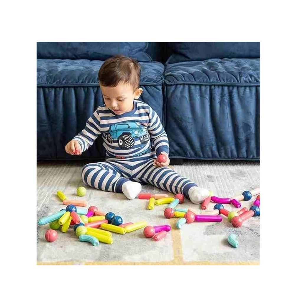 Magnetic Roundels Stick Building for Kids Toys for Girls Magneticc Toyss for Boys