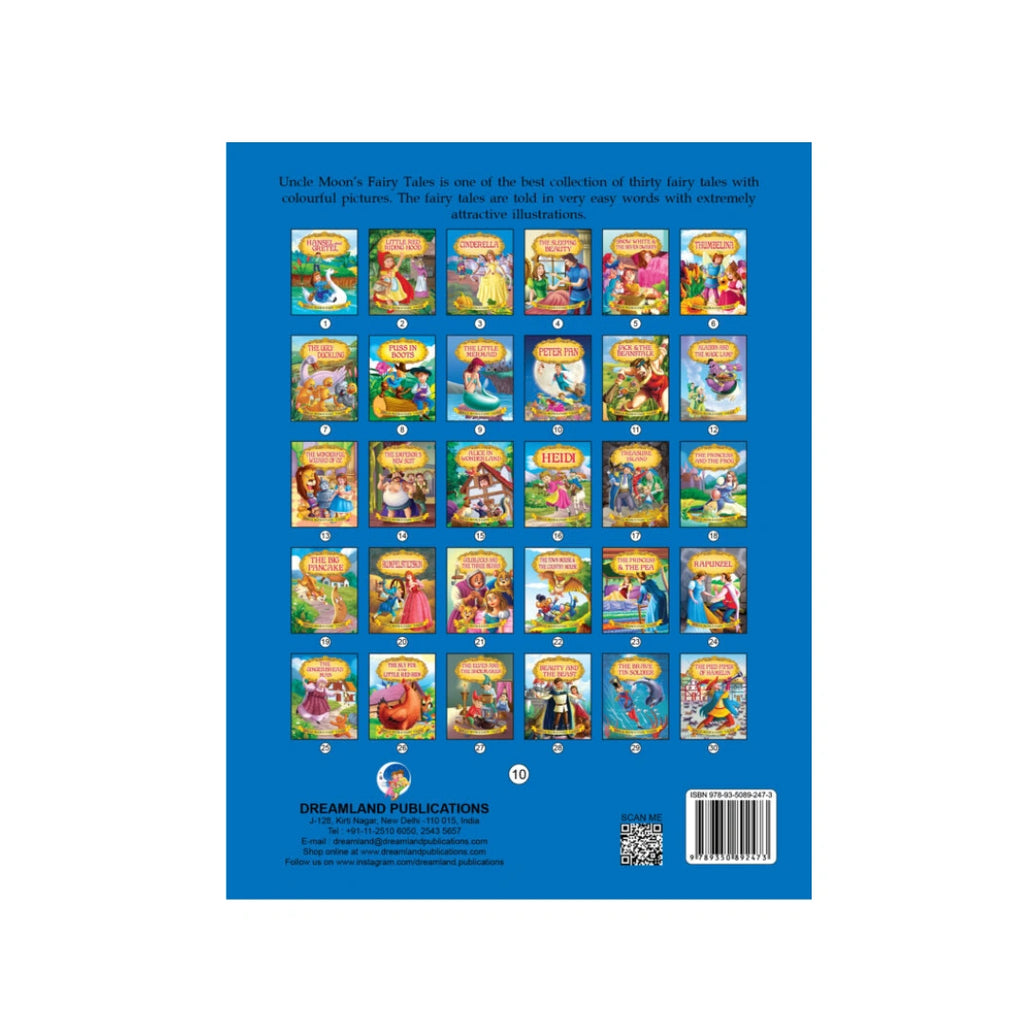 Dreamland Peter Pan Fairy Tale Book, Uncle Moon’s Magical Illustrated Journey to Neverland with Peter Pan, Wendy and Tinker Bell (4 Years+)