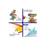 Airplane Launcher STEM Kit – Build & Launch 3 Model Planes