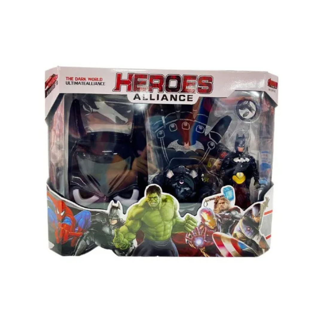Jugnu Toys Super Heroes Toy Set for Kids, Recommended Age 5+, Random Design as per Availability