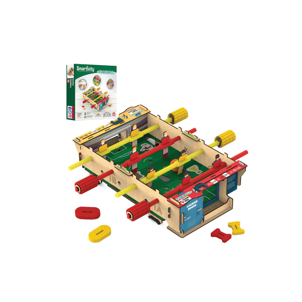 Smartivity DIY Foosball Table for Kids Ages,Indoor Soccer Game,STEM Science Toy (6-12)