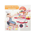 32-Piece Fast Food Pretend Play Set – Kids Kitchen Role Play Toy