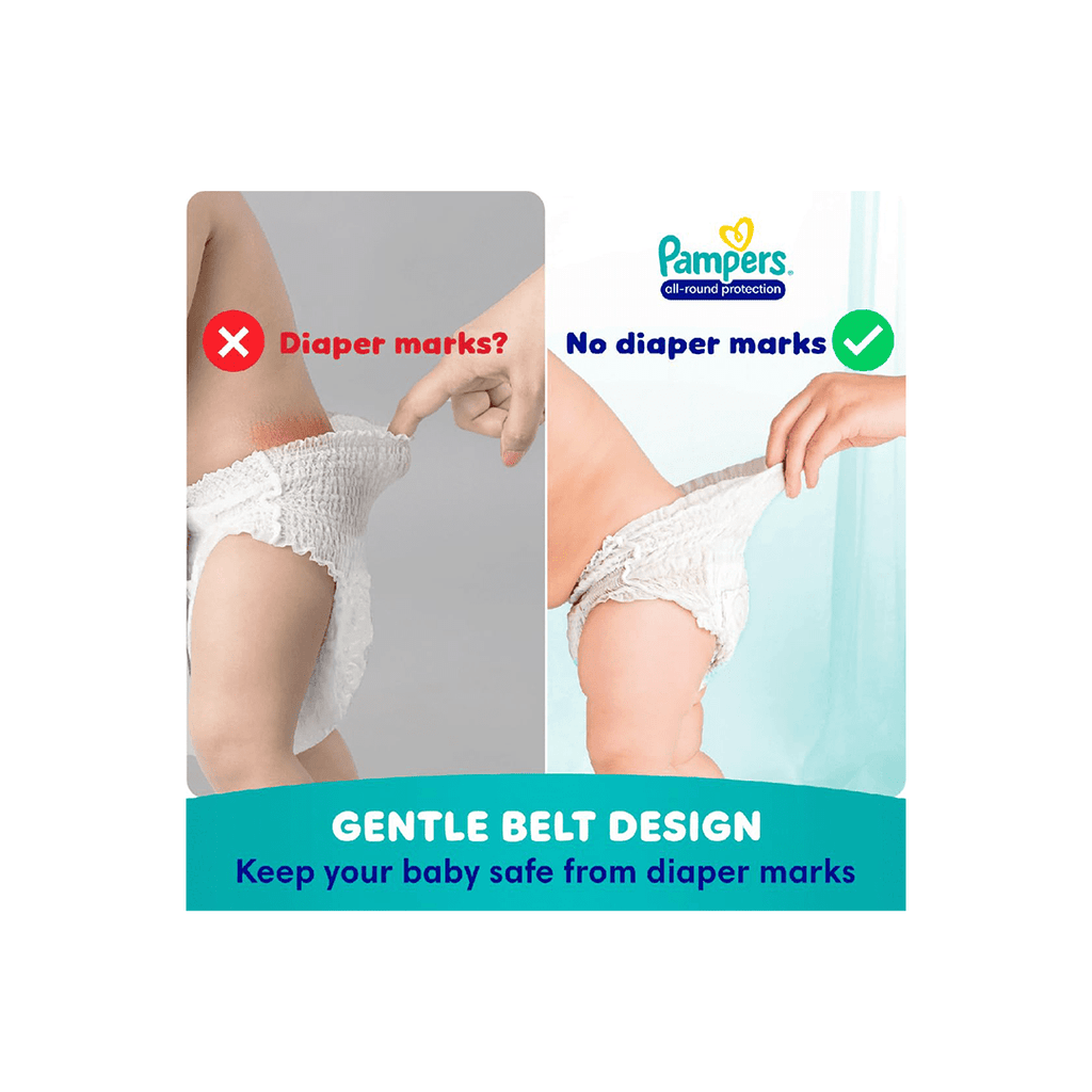 Pampers All round Protection Pants, X-Large size baby diapers  9-14Kg (XL)