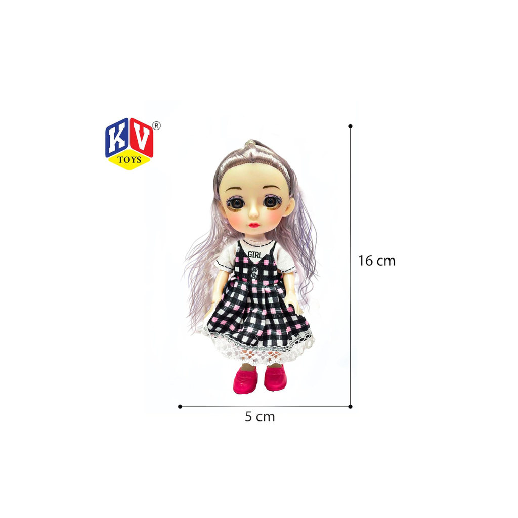 JUGU Alia Pet Collection Doll Set | Alia Doll with Fun Pet Accessories and Multicolor Pouch