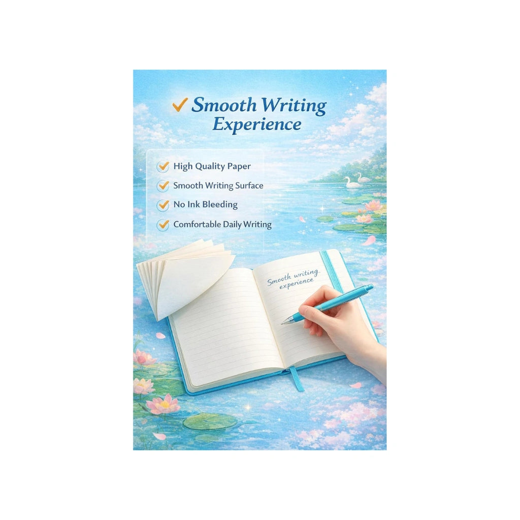 Cute Compact Notebook for Writing, Drawing & Daily Notes