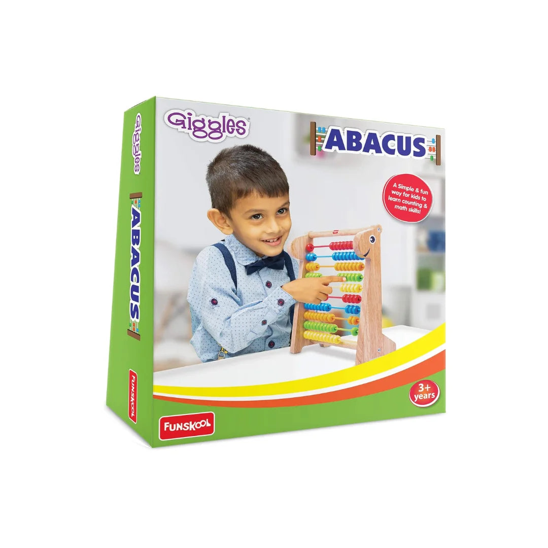 Abacus Multicolour Wooden Educational Toy,Early Math Skills,Preschool Toys for Kids (3 Years+)