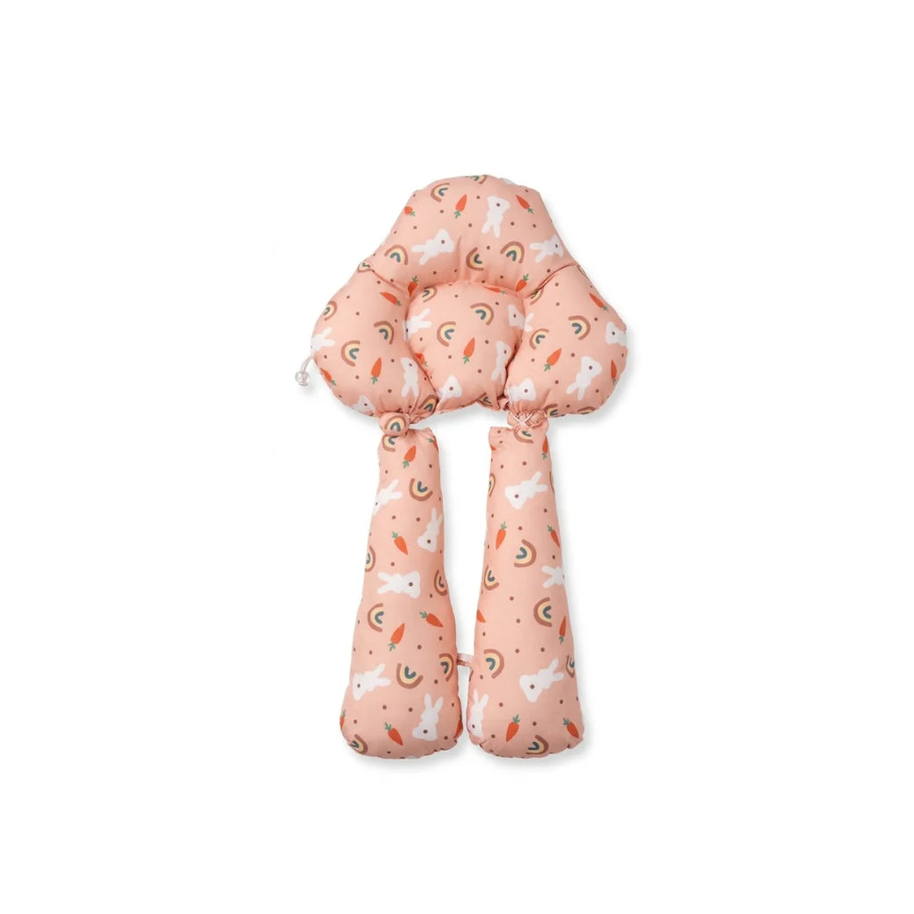 Baby support pillow with side bolsters
