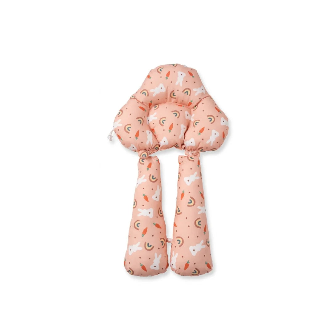 Baby support pillow with side bolsters