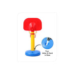 Kids adjustable basketball play set