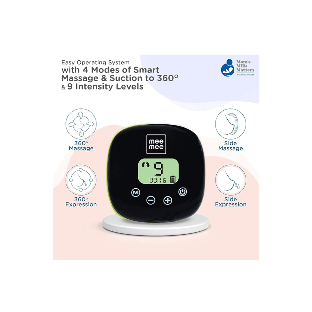 Mee Mee Maternity Products Mee Mee Advanced Touch Screen Digital Electric Breast Pump with 3 Modes Massage