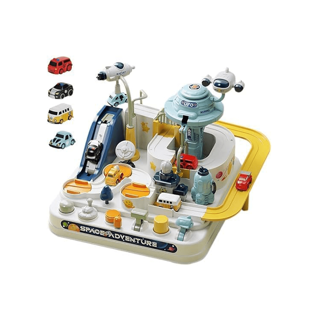 Baan Toys Toys Baan Toys Explorer Space Adventure Car Track Toys For Kids (3 Years+)