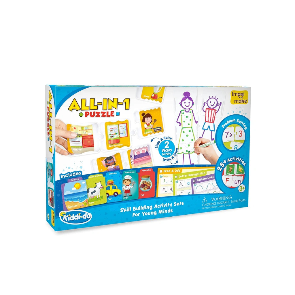 All-in-1 educational puzzle activity set
