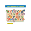 Little Berry Toys Little Berry Alphabet Letters Wooden Puzzle Tray Knob and Peg Puzzle Multicolour (2-7 Years)