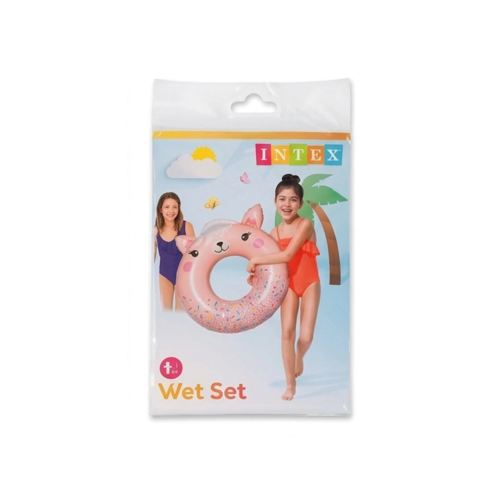 Intex Cute Animals Inflatable Swim Tube,Durable Vinyl Float