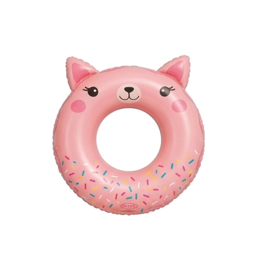 Intex Cute Animals Inflatable Swim Tube,Durable Vinyl Float