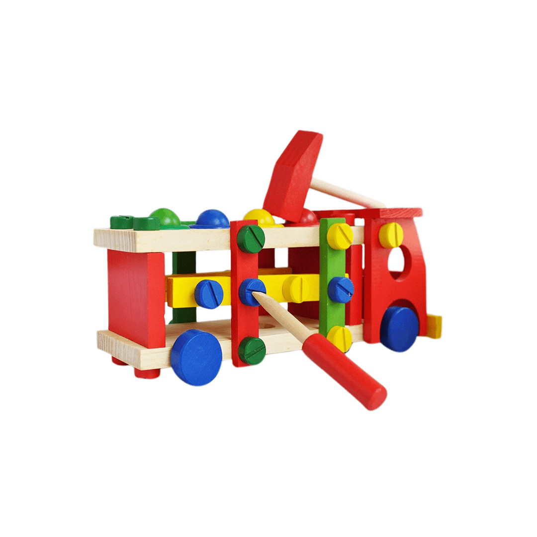 The Clever Clogs Toys The Clever Clogs Assembly Screw Truck (3 Years+)