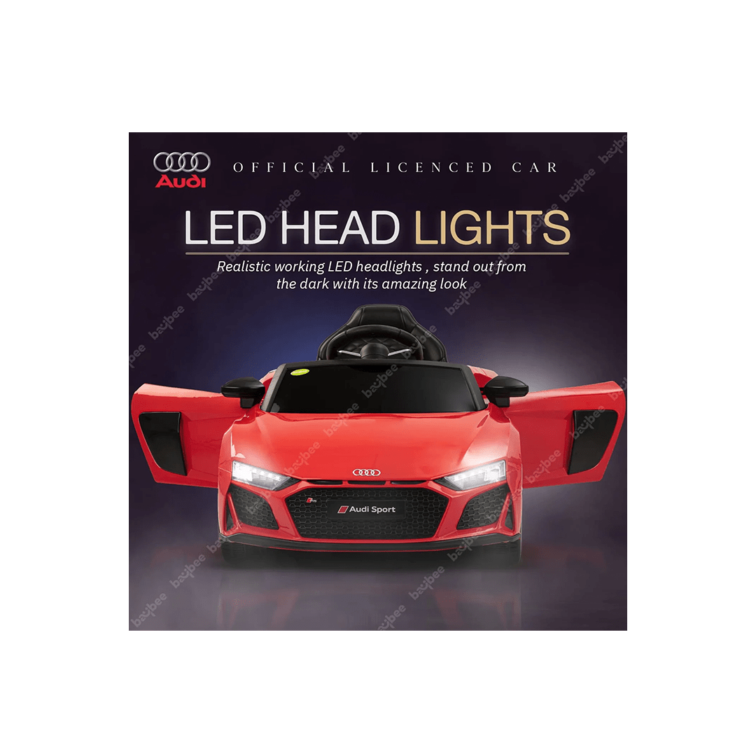 Baybee Ride-ons Baybee Official Licensed Audi R8 Battery Operated Electric Car with Light & Music For Kids (1-6 Years)
