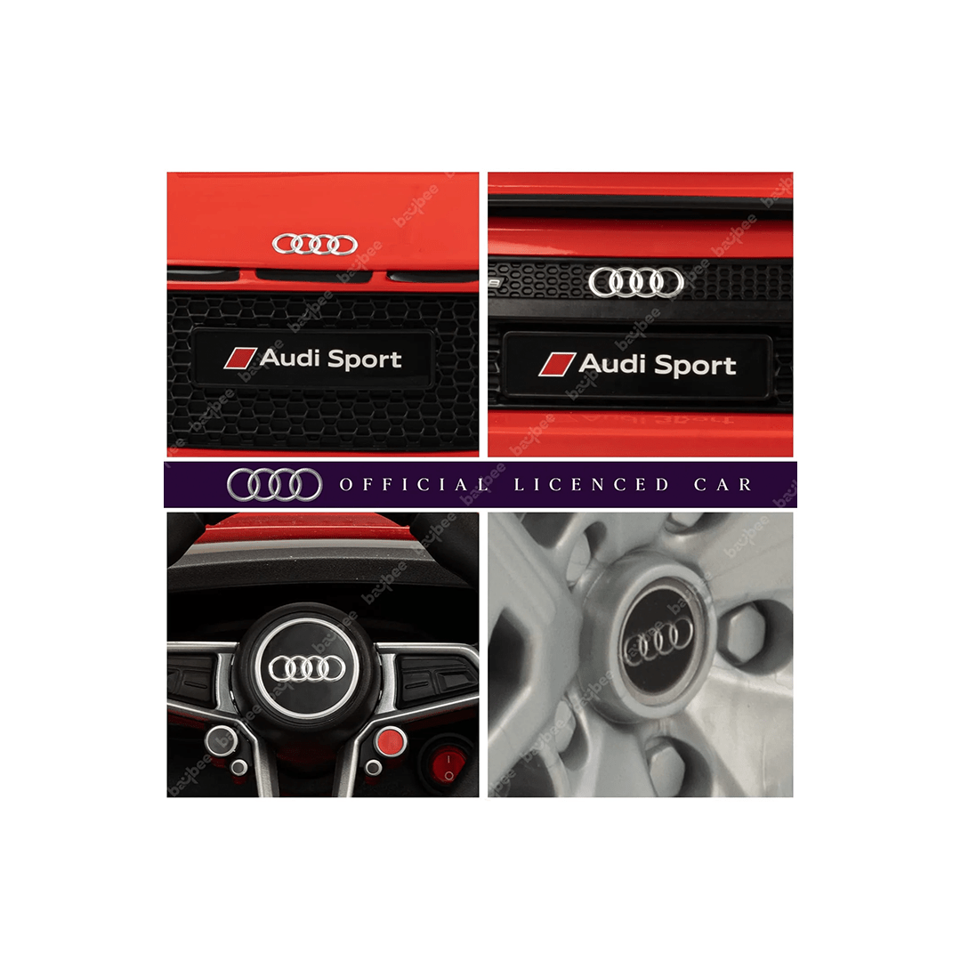 Baybee Ride-ons Baybee Official Licensed Audi R8 Battery Operated Electric Car with Light & Music For Kids (1-6 Years)
