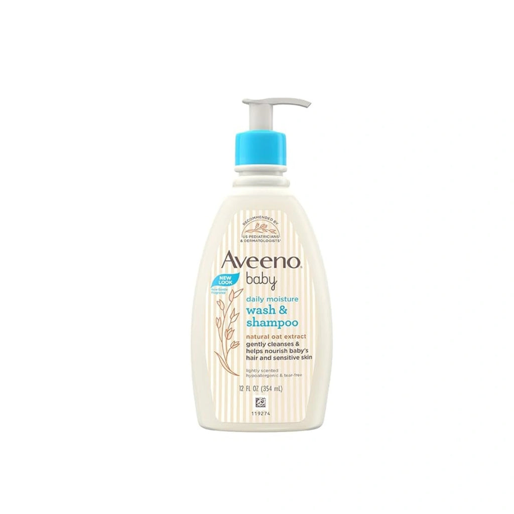 Gentle baby wash and shampoo