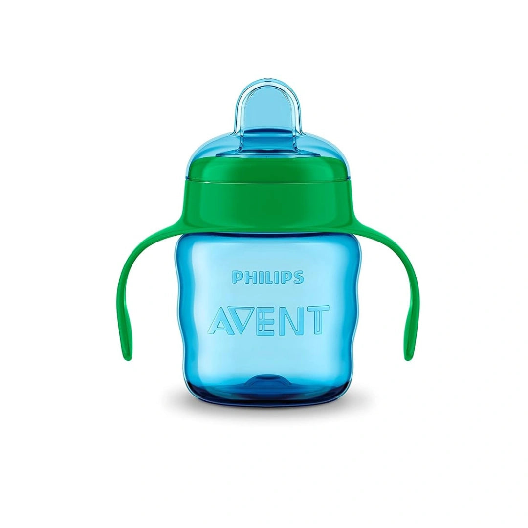 Baby spout cup with handles leakproof