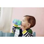 Baby spout cup with handles leakproof