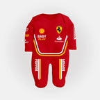Interval Magic Lamps Personalized Ferrari Racing Baby Sleepsuit – Scuderia Red Edition (Colour as per Availability)