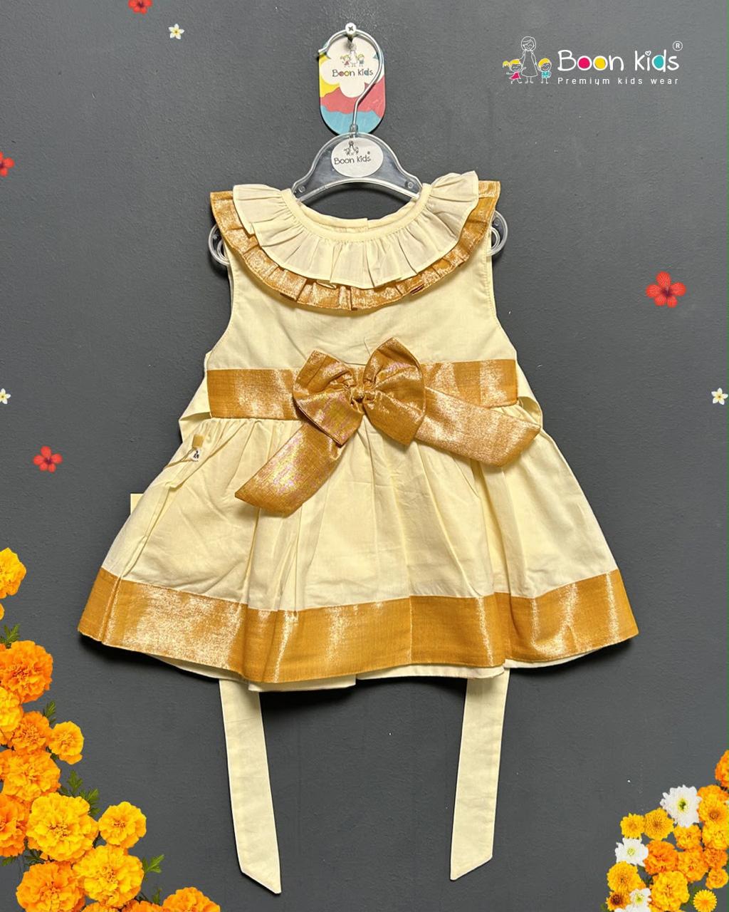Boon Kids Baby Girls Bow Party Dress Kids