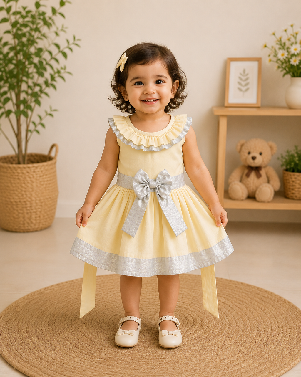 Boon Kids Baby Girls Bow Party Dress Kids