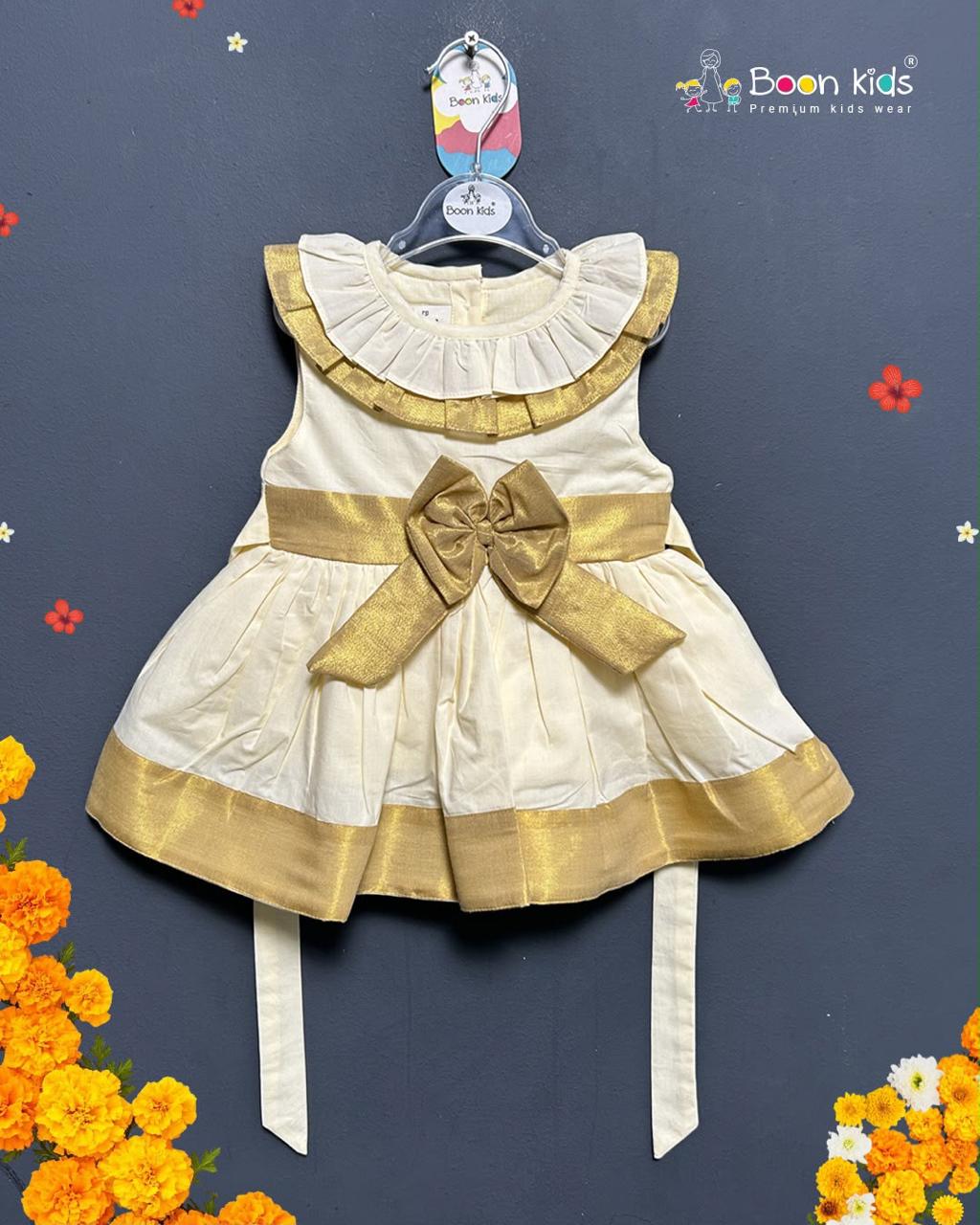 Boon Kids Baby Girls Bow Party Dress Kids