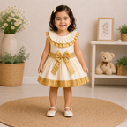 Boon Kids Baby Girls Bow Party Dress Kids