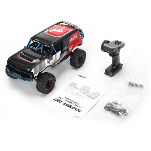 MJX R/C Hyper Go H18P Ford Bronco R 1:12 Scale Super Motor Brushless RC Off-Road Truck | High Performance 4WD Remote Control Rock Crawler Racing Car with Rugged Off-Road Tyres | Ford Bronco R Licensed RC Model