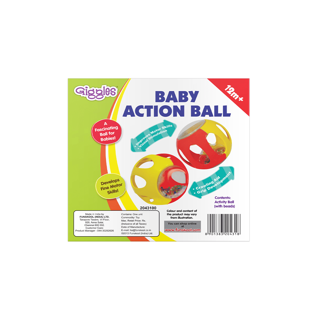 Funskool Toys Funskool Giggles Baby Action Ball (12 Months+)